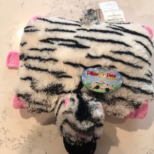 Pillow Pets “Zippity Zebra” New with tags